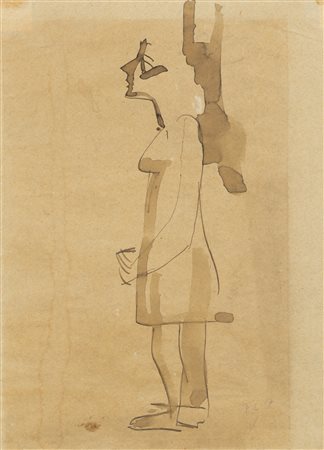 FERNAND LÉGER   
Esquisse, ballerine, 1907