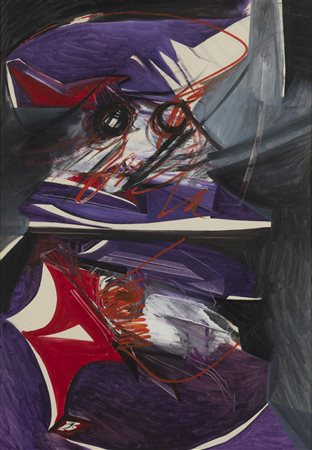 PIERO RUGGERI  
Ritratto di cardinale, 1971