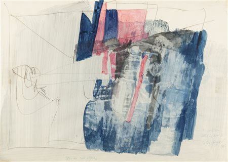 PIERO RUGGERI   
Uomini sull’acqua, 1961