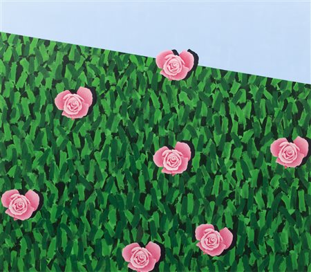 CONCETTO POZZATI
7 rose en plein air, 1970