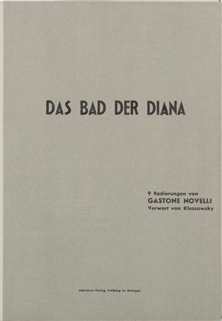 GASTONE NOVELLI
Das Bad Der Diana, 1968