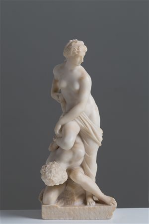 Alabaster sculpture Giambologna’s copy. 20th c