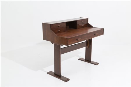 GIANFRANCO FRATTINI (Attr.) Wooden writing desk