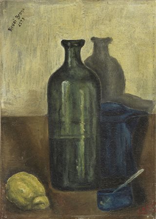 BRUNO ROSAI, NATURA MORTA, 1928