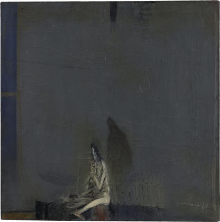 GIANFRANCO FERRONI, NUDO NELLA STANZA I, 1961