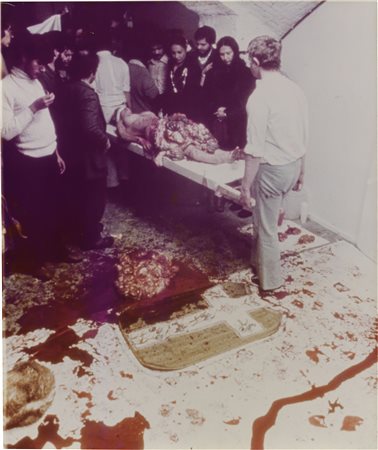 HERMANN NITSCH, ACTION N. 55, (1977)