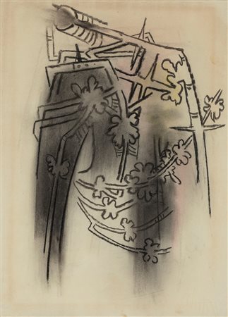 Wifredo Lam (Sagua la Grande 1902-Parigi 1982)  - Senza titolo , 1969