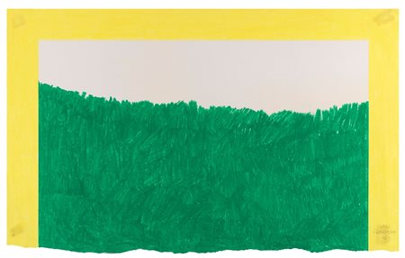 Koshimizu Susumu (Uwajima 1944)  - Senza titolo (verde), 1971