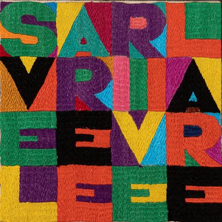 Alighiero Boetti (Torino 1940-Roma 1994)  - Svelare e rivelare, 1992