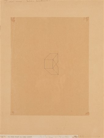 Alighiero Boetti (Torino 1940-Roma 1994)  - Ma cosa fai? Ma cosa dici?, 1972/73