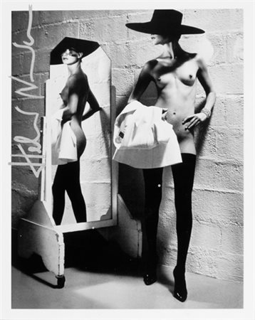 HELMUT NEWTON (1920 – 2004) Nudo stampe digitali 29,5x21 cm firmata sul...