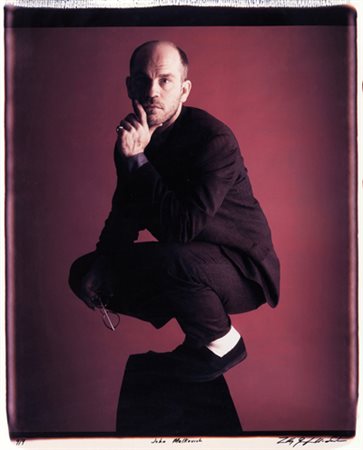 TIMOTHY GREENFIELD – SANDERS (1952) John Malkovich 1991 stampa digitale 70x56...