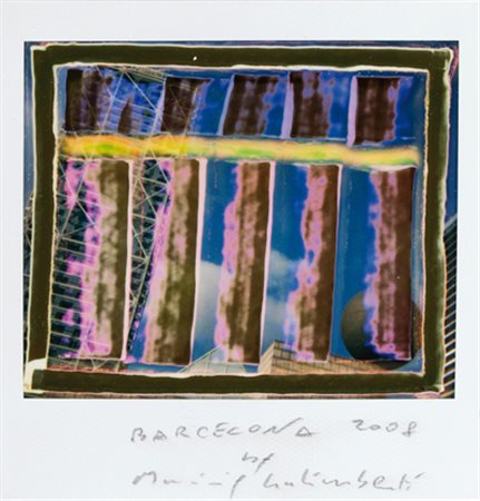 MAURIZIO GALIMBERTI (Milano 1956) Barcelona 2008 polaroid 10x15 cm firmata,...