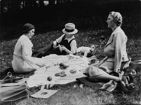 Willy Kessels (1898-1974)  - Senza titolo (Pic-nic), years 1950