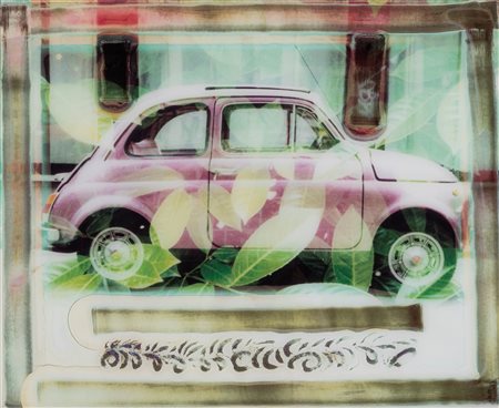 Maurizio Galimberti (1956)  - Fiat 500 Green Flower, 2005