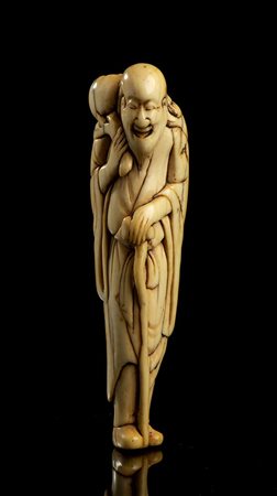 GRANDE BUDDHA IN LEGNO LACCATO E DORATO - Asta Arte Asiatica e Tribale -  Bertolami Fine Art - Casa d'Aste