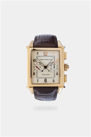 GIRARD PERREGAUX<BR>Mod. “Vintage 1945 Rattrappante”, ref.9021, anno 2005