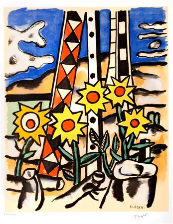 Léger, Fernand (Argentan 1881-Gif-sur-Yvette 1955)  - Girasoli