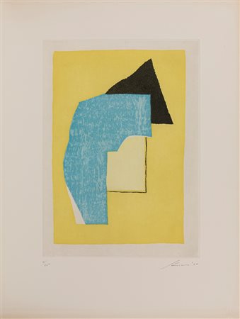 Santomaso, Giuseppe (Venezia 1907-1990)  - Composizione, 1979