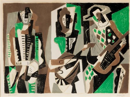 Severini, Gino (Cortona 1883-Parigi 1966)  - Il concerto, 1955