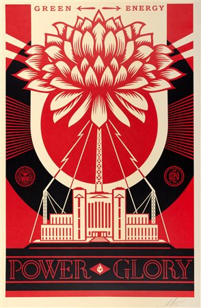 Shepard Fairey - Obey (Charleston 1970)  - Green Energy