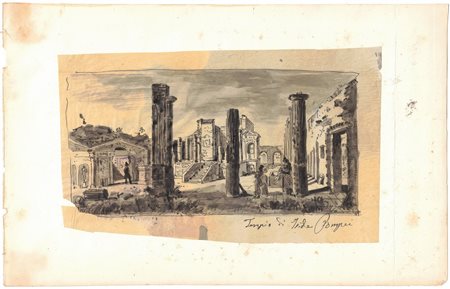 Tempio di Iside a Pompei, XVIII / XIX secolo
