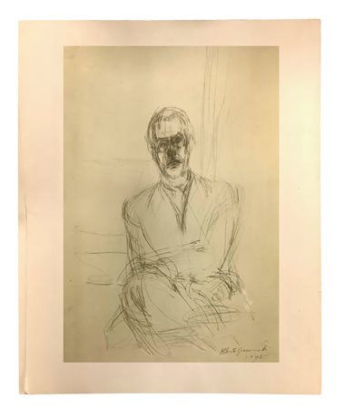 Giacometti, Alberto (Swiss 1901-1966)  - Ritratto di Diego, 1946