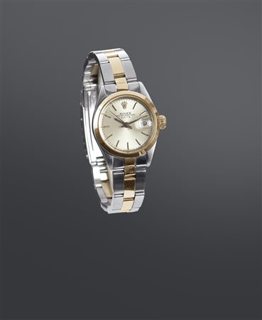 ROLEX Oyster Perpetual Lady Date, anni '70 Diam. 26 Cassa oyster in tre...