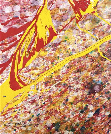 SHIMAMOTO SHOZO Giappone 1928 "Piece from Soredemo Chikyu wa ogoku 32" 1999...