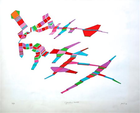 ACHILLE PERILLI, Il geometrico dissoluto, 1984