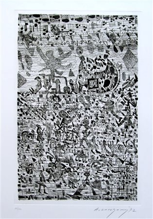 ALBERTO LONGONI, senza titolo, 1972