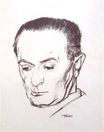 PAOLO FALCHI, Ritratto di Enrico Mattei