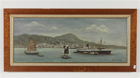 E. RIGGLESWORTH HATCHETT (XX SECOLO)  - Porto di Hong Kong. .