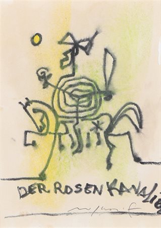 FRANCO ROGNONI Milano 20/09/1913 - Milano 11/03/1999 Der Rosen Kavalier...