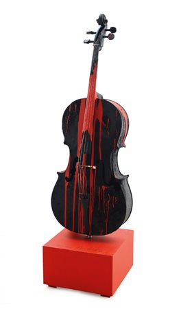 BERNARD AUBERTIN Fontenay aux Roses 1934 Violon brulè, 2011 acrilici su...