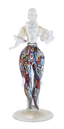 FIGURA DI DONNA IN VETRO DI MURANO