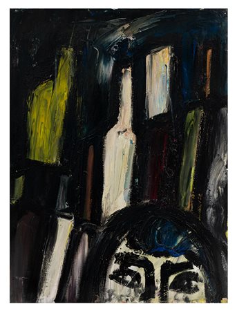 GUSTAVO BOLDRINI (1927-1988) - Figura nella notte, 1964