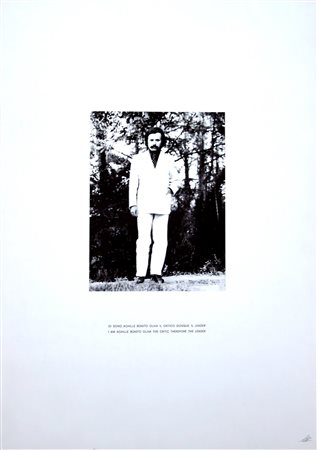 ACHILLE BONITO OLIVA, Io sono Achille Bonito Oliva il critico, 1970