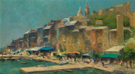 MARIO BORGIOTTI (1906-1977) - Portovenere, 1963