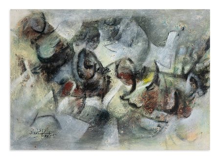 IBRAHIM KODRA (1918-2006) - Formes, 1961