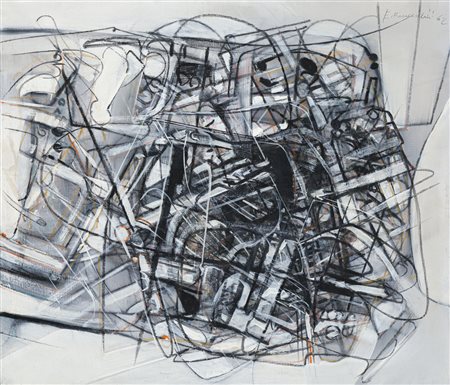 EDOARDO FRANCESCHINI (1928-2006) - Senza Titolo, 1962