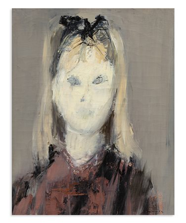 GIUSEPPE AJMONE (1923-2005) - Studio per un ritratto, 1962
