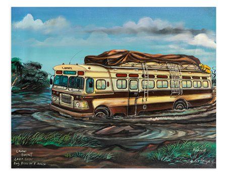 RICHARD ONYANGO (1960) - Lammy Serial II – Lady Show – Early Buses of E.Africa, 2004