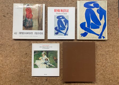 HENRY MATISSE E IMPRESSIONISMO - Lotto unico di 5 cataloghi