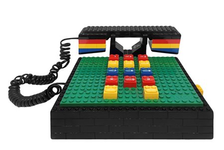 Telefono fisso Lego   Tyco vintage design. Data di produzion
