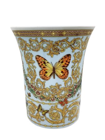 per Rosenthal, Versace - Vaso vintage in porcellana Le jardi