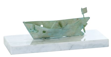 Paola Giusti Archeologia marina, 2012 Scultura in bronzo, cm. 8x18x6 su base...