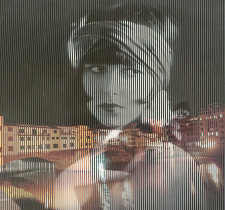 Malipiero Osmosi Brooks- Ponte Vecchio, 2011 Collage cm. 55x60 Sul verso....