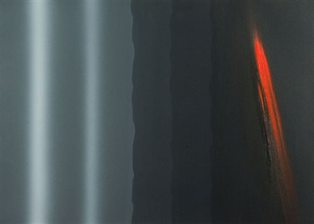 Ennio Finzi Luce - ombra Acrilico su tela, cm. 50x70 Firmato in basso a...