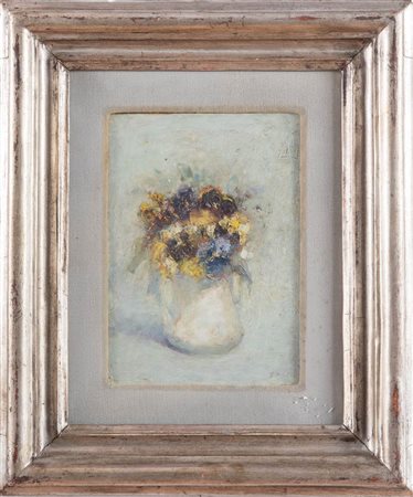 Norma Mascellani, (Bologna, 1909 - 2009), “Vaso di fiori”.